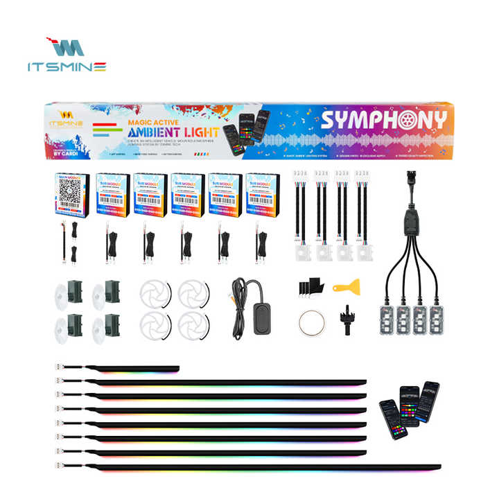 Premium Multi-Color Car Ambient Light Kit